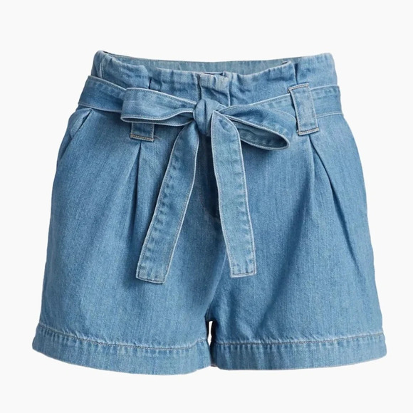 L'AGENCE Blue Jean Shorts - Picture 5 of 11